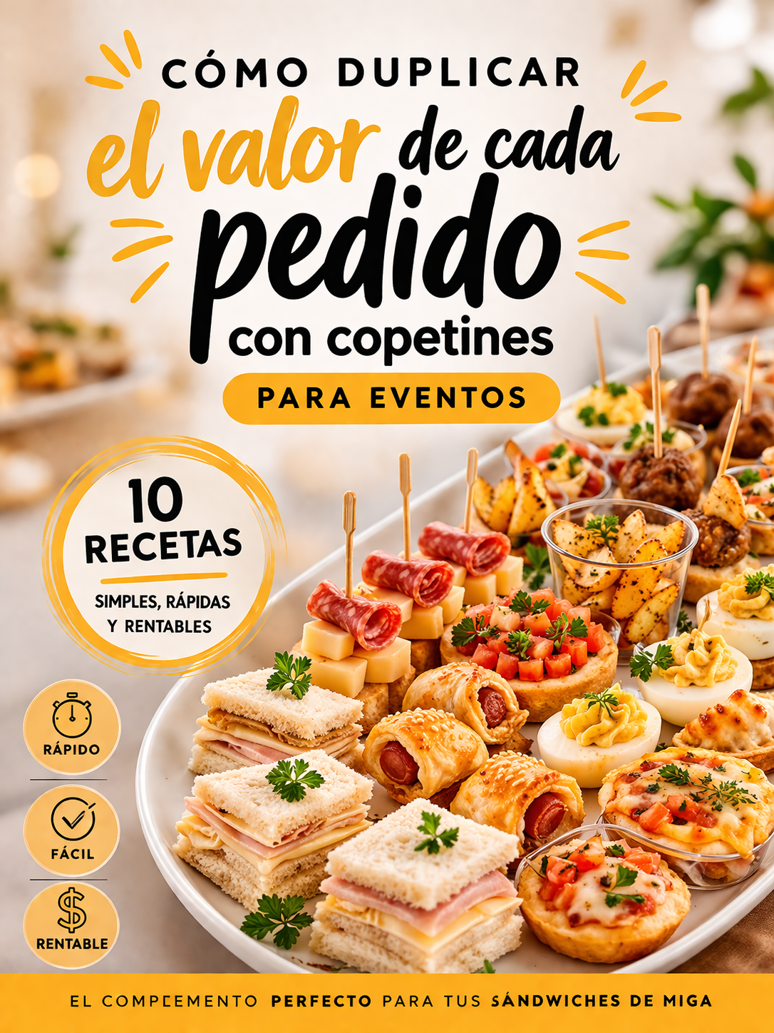 KIT DE COPETINES PARA EVENTOS