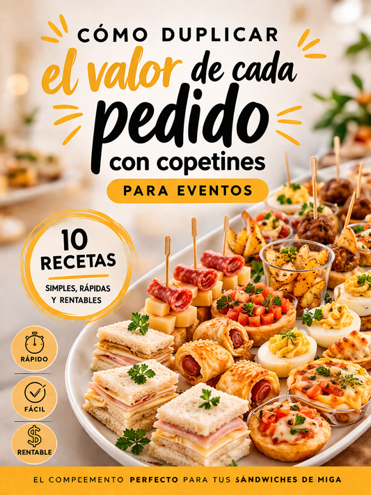 KIT DE COPETINES PARA EVENTOS