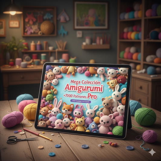 Mega Colección Amigurumi +7000 Patrones Pro